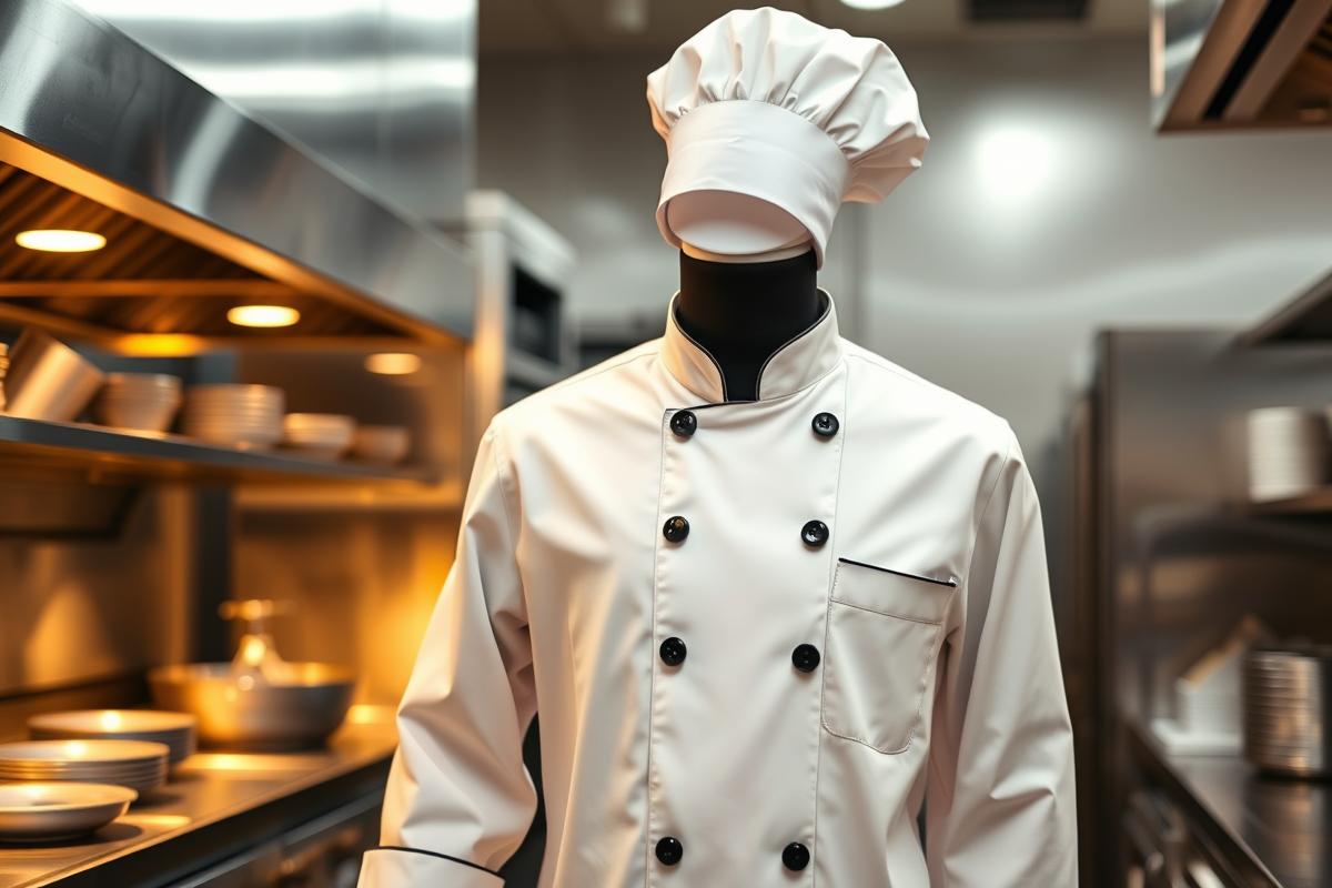 Chef coats and kitchen uniforms